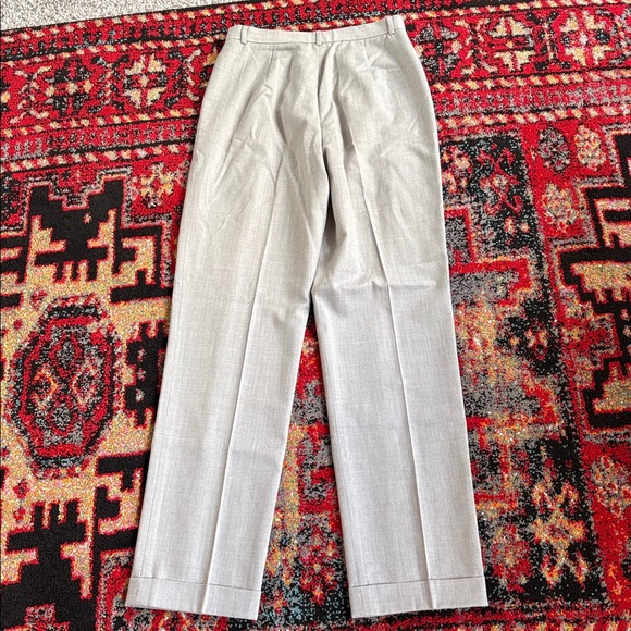 Vintage Ralph Lauren Grey Wool Trousers - Picture 5 of 8